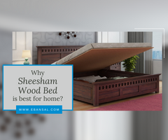 Why Sheesham Wood Bed is best for home?