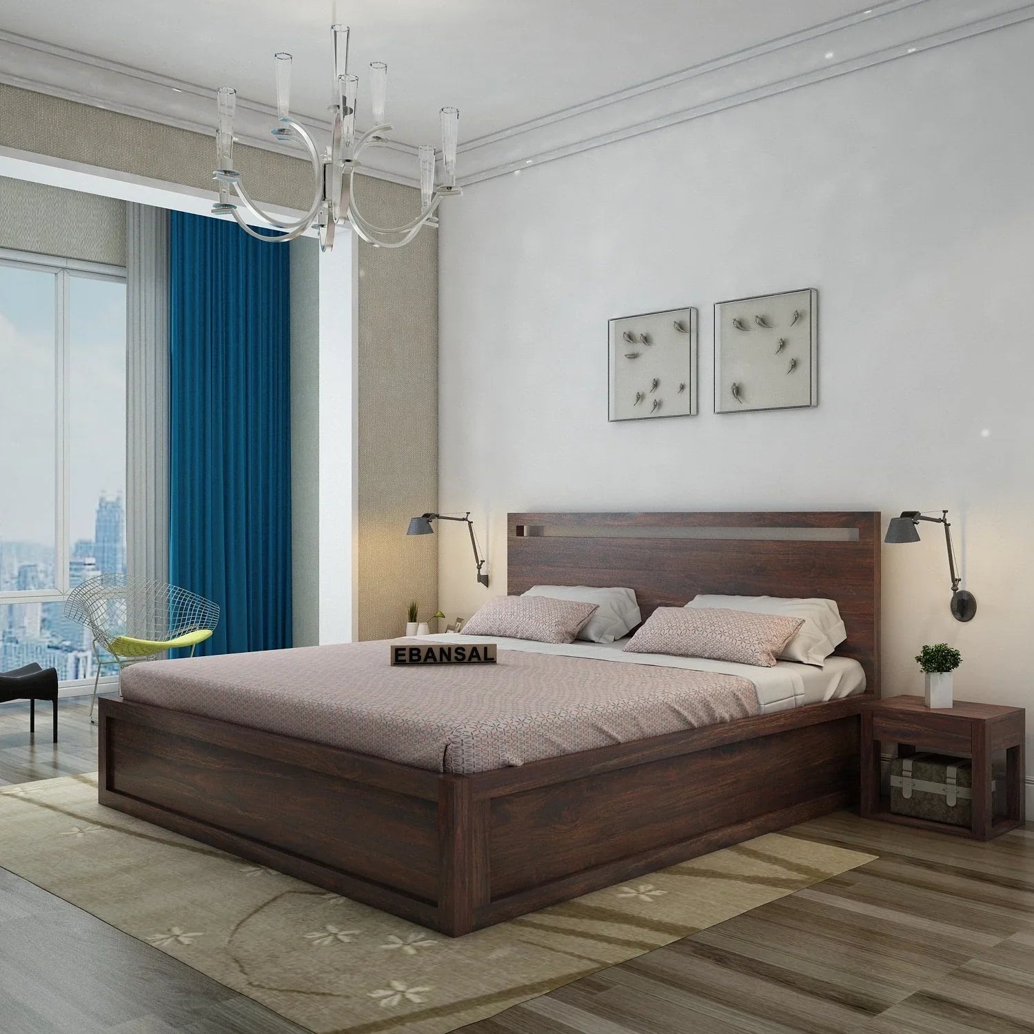 king beds Box storage