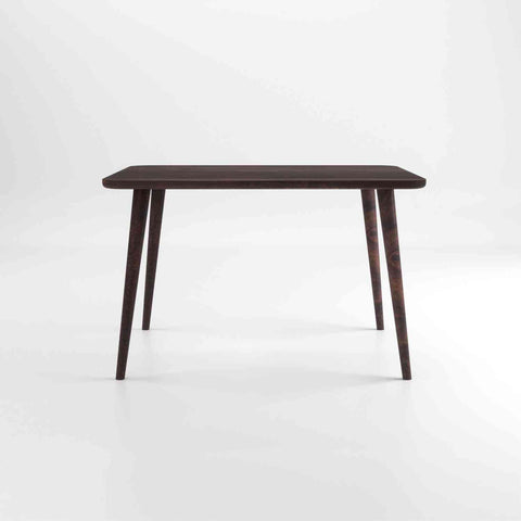Canejoy Solid Sheesham Wood 4 Seater Dining Table With 4 Chairs (With Cushion, Walnut Finish)