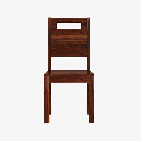 Maharana Solid Sheesham Wood 6 Seater Dining Set (Natural Finish)