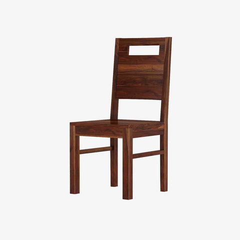Maharana Solid Sheesham Wood 6 Seater Dining Set (Natural Finish)