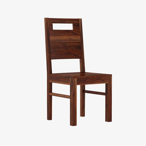 Maharana Solid Sheesham Wood 6 Seater Dining Set (Natural Finish)