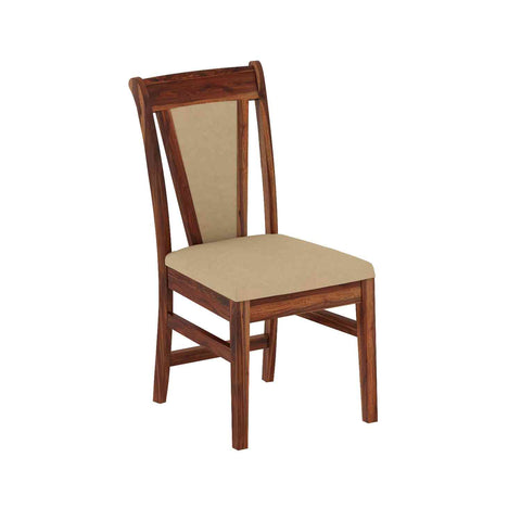 Maharana Solid Sheesham Wood 6 Seater Dining Set (Design 3, Natural Finish)