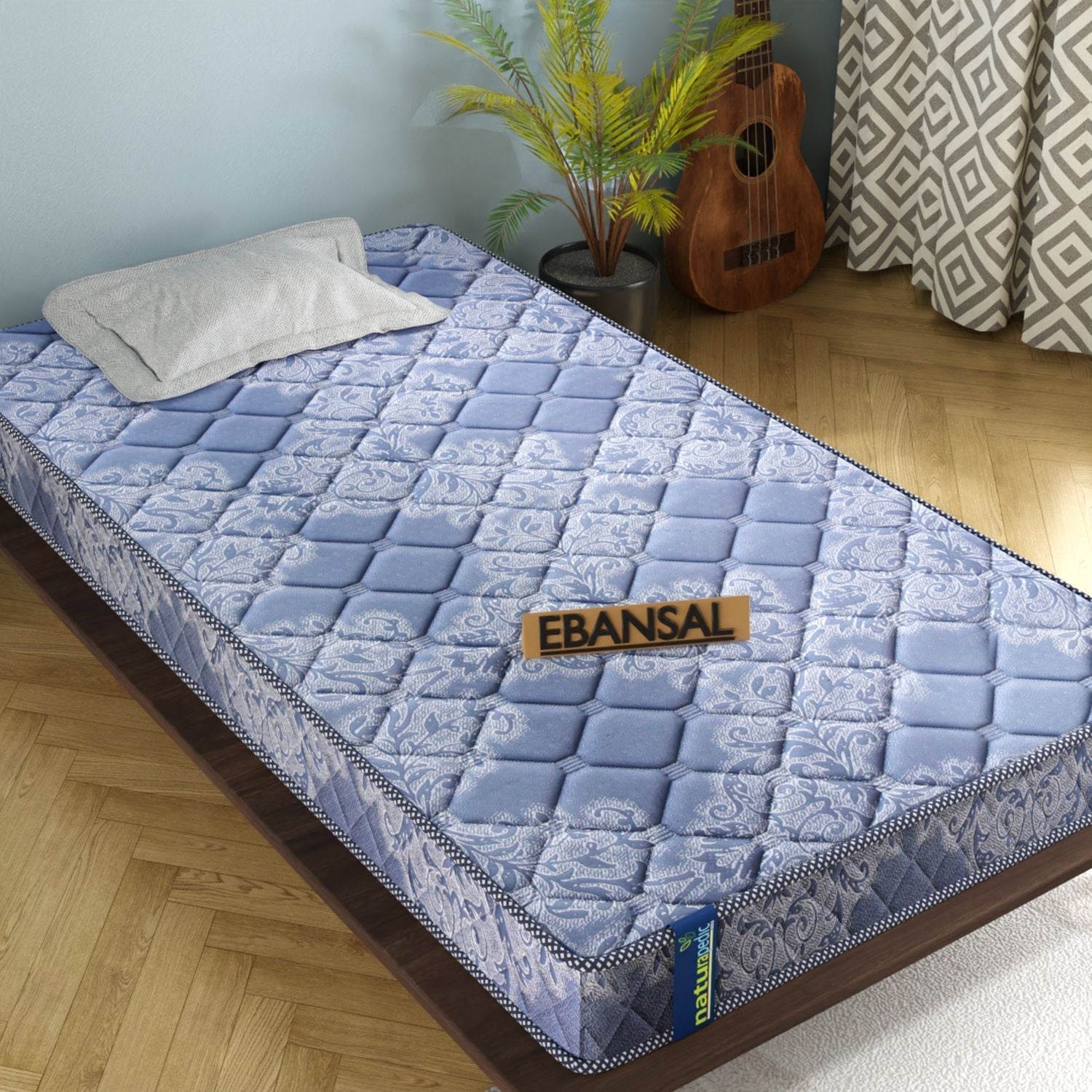 Naturapedic Resilience Mattress For Queen Size Bed (Mattress Size 60"X78"X8")