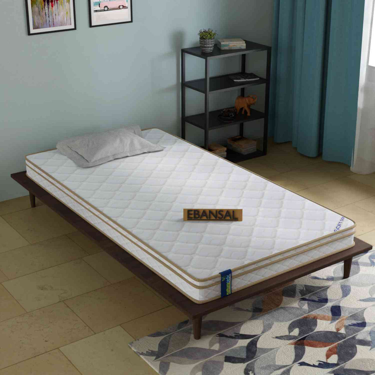 Naturapedic Resilience Plus Mattress For King Size Bed (Mattress Size 72"X78"X6")