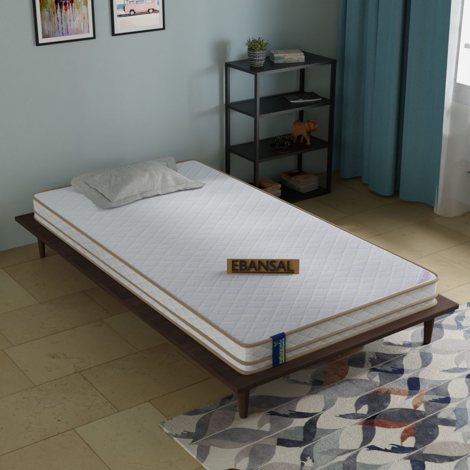 Naturapedic Resilience Plus Mattress For Queen Size Bed