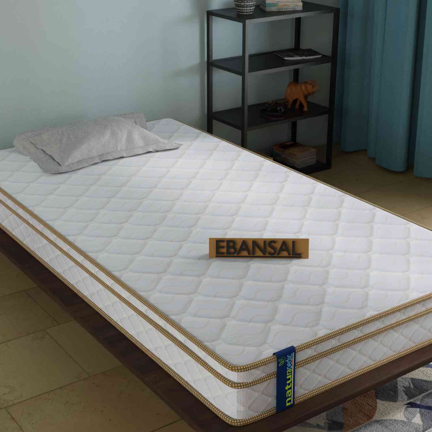 Naturapedic Resilience Plus Mattress For Queen Size Bed (Mattress Size 60"X78"X8")
