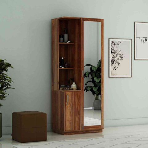 dressing table Solivo Solid Sheesham Wood Dressing Table (Natural Finish) – eBansal Furniture