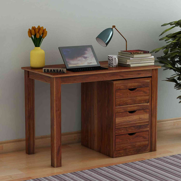 Sheesham study discount table with chair