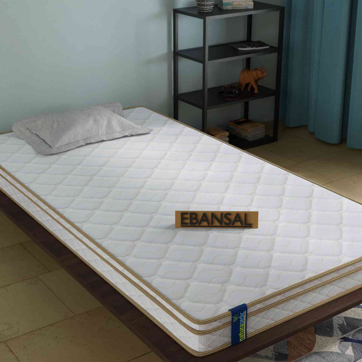 Naturapedic Resilience Plus Mattress For King Size Bed (Mattress Size 72"X78"X6")