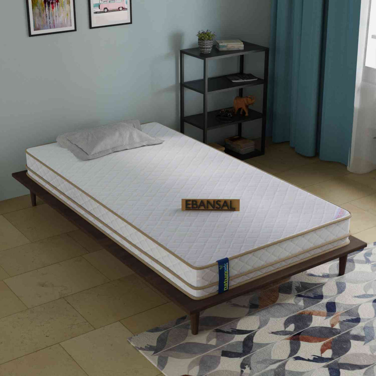 Naturapedic Resilience Plus Mattress For King Size Bed (Mattress Size 72"X78"X8")