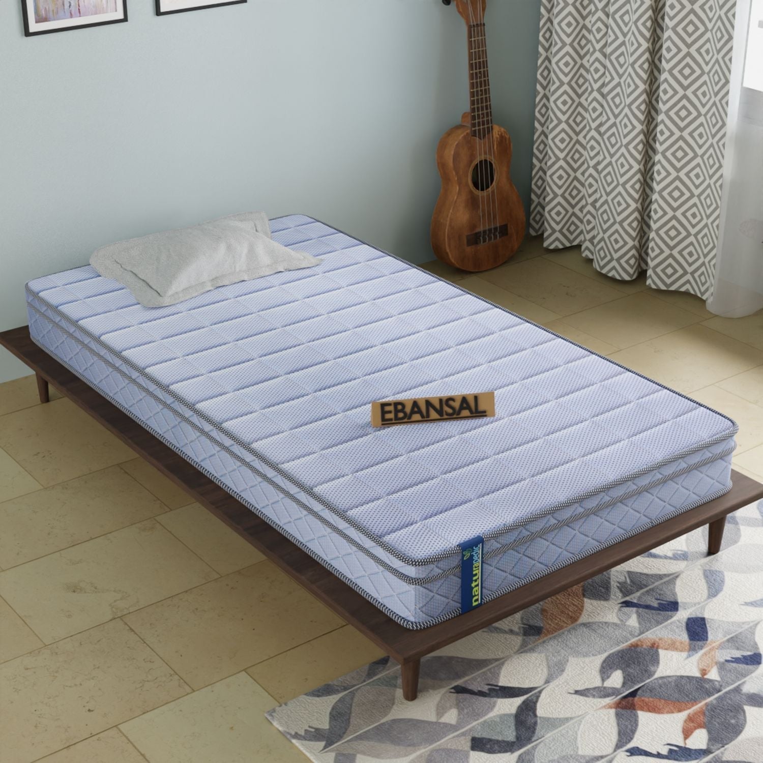 Naturapedic Embrace Mattress For Queen Size Bed (Mattress Size 60"X78"X8")