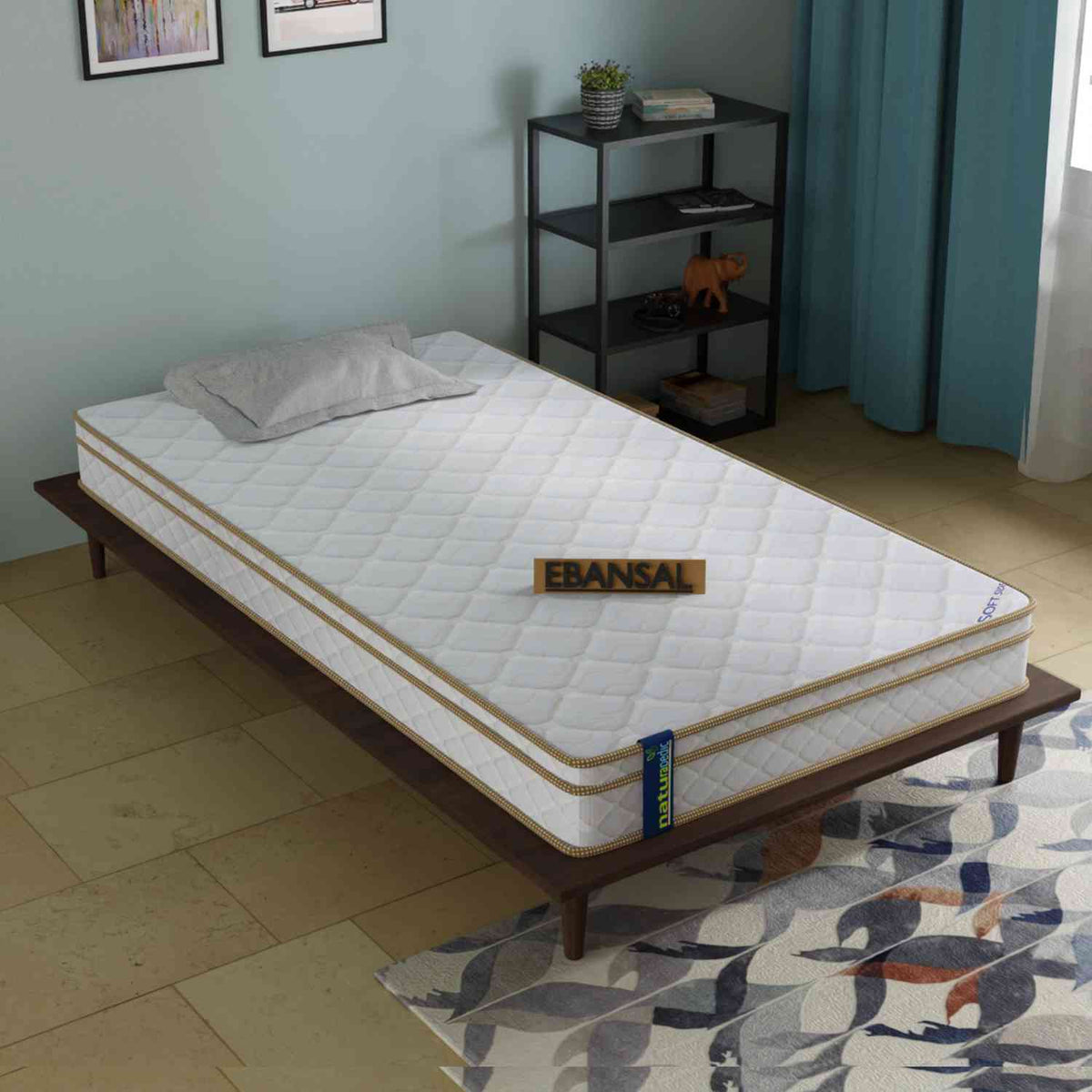 Naturapedic Resilience Plus Mattress For King Size Bed (Mattress Size 72"X78"X8")