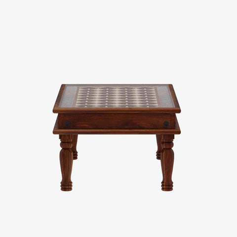 Maharana Solid Sheesham Wood Coffee Table (Natural Finish)