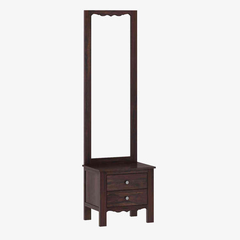 Revista Solid Sheesham Wood Dressing Table (Walnut Finish)