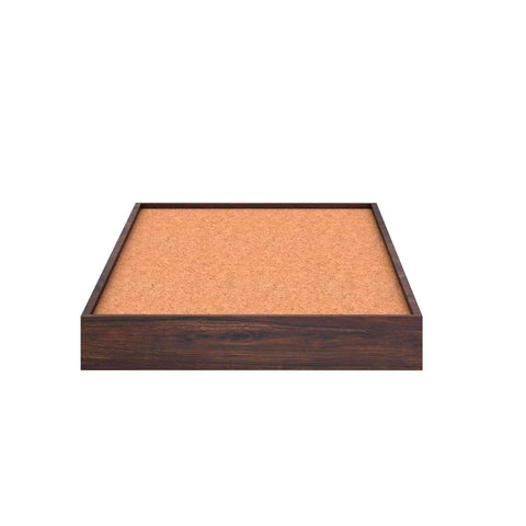 Livinn Solid Sheesham Wood Trundle Bed (Walnut Finish)