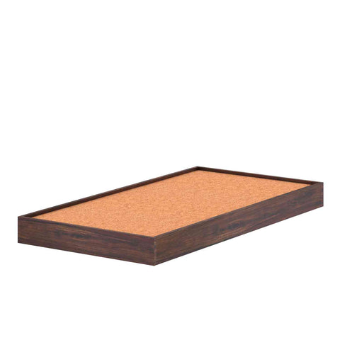 Livinn Solid Sheesham Wood Trundle Bed (Walnut Finish)