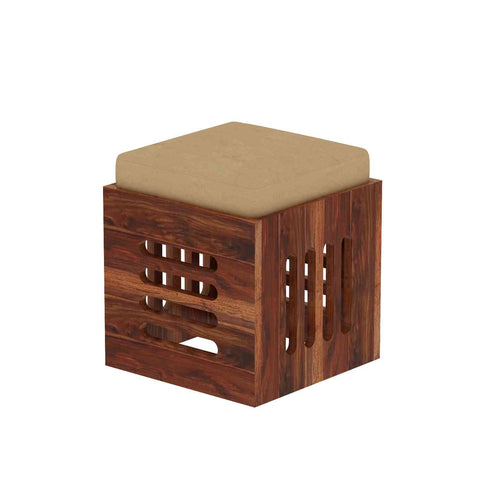 Maria Solid Sheesham Wood TV Unit With Coffee Table (Natural Finish)