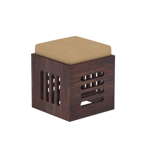 Maria Solid Sheesham Wood TV Unit With Coffee Table (Walnut Finish)