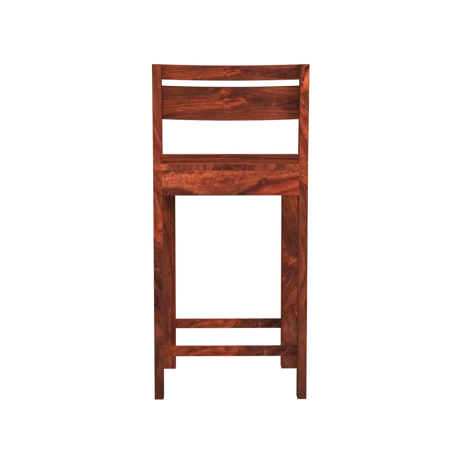 Maria Solid Sheesham Wood Bar Chair (Natural Finish)