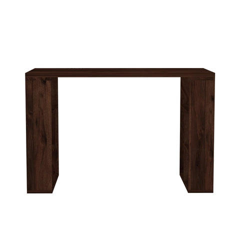 Maurice Solid Sheesham Wood Study Table (Ladder, Walnut Finish)