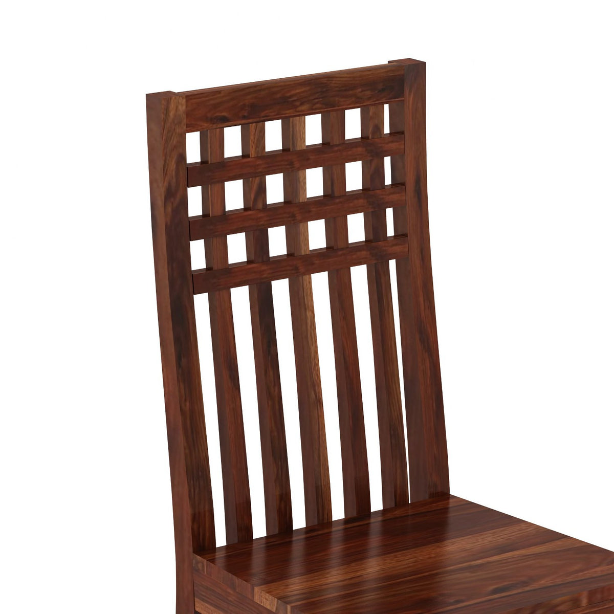 Amer Solid Sheesham Wood 8 Seater Dining Table With 5 Chairs And 1 Bench (Without Cushion, Natural Finish)