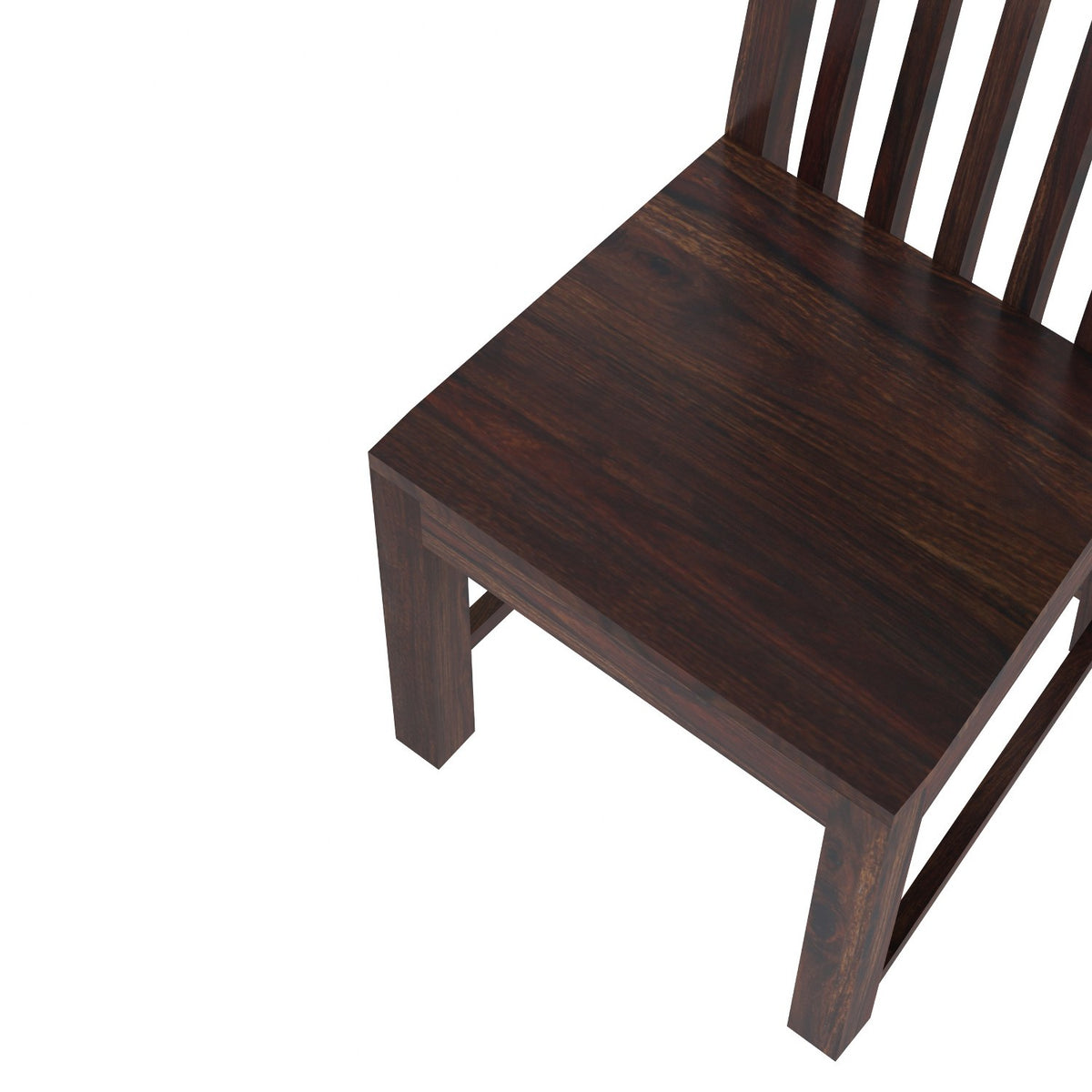 Amer Solid Sheesham Wood 6 Seater Dining Table With 4 Chairs And 1 Bench (Without Cushion, Walnut Finish)