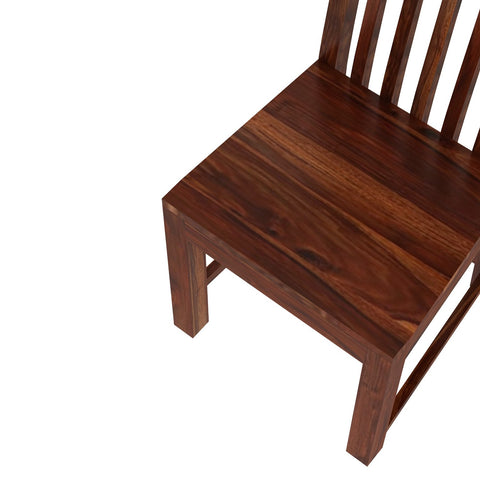 Amer Solid Sheesham Wood 4 Seater Dining Set (Natural Finish) – eBansal ...