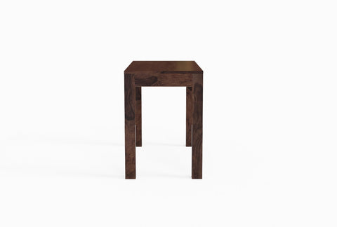 Fusta Solid Sheesham Wood Console Table (2D, Walnut Finish)