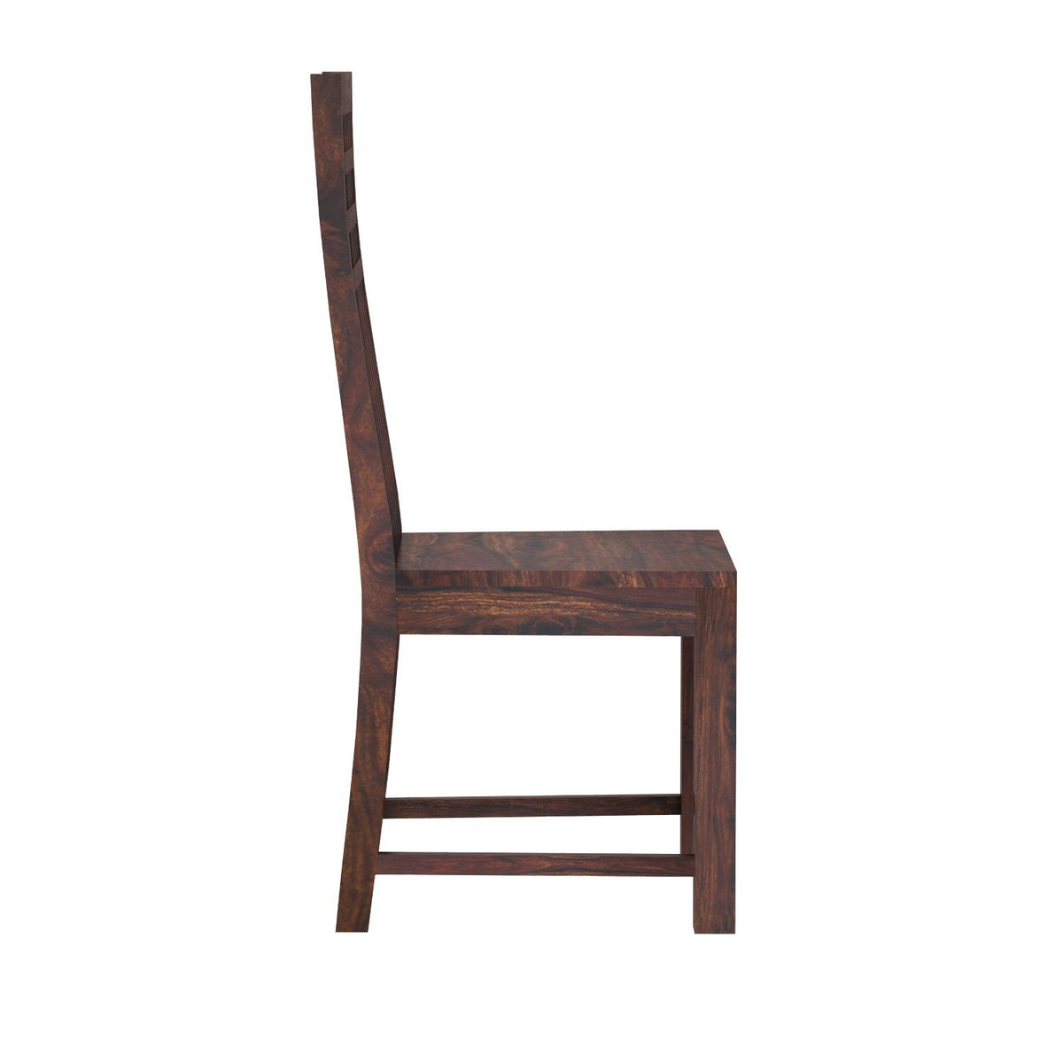 Amer Solid Sheesham Wood 2 Seater Dining Table With 2 Chairs (Without Cushion, Walnut Finish)