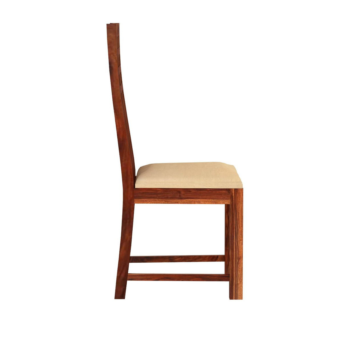 Amer Solid Sheesham Wood 8 Seater Dining Table With 8 Chairs (With Cushion, Natural Finish)