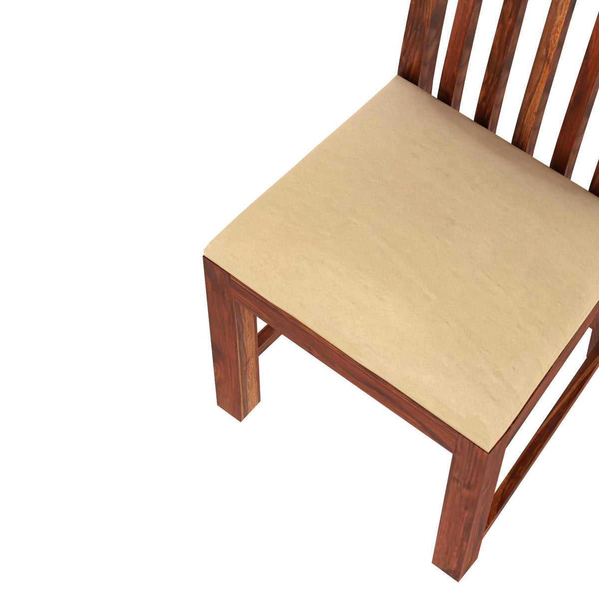 Amer Solid Sheesham Wood 8 Seater Dining Table With 8 Chairs (With Cushion, Natural Finish)